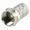 F connector, screw version 7,5mm