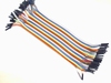 Female To Female Dupont Wire Jumper Cable 40pcs 20cm