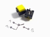 Pushbutton momentary switch Yellow Radiohm ST1034