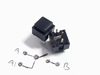 Pushbutton momentary switch black Radiohm ST1034