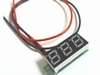 LED 0V-100V voltmeter blauw display