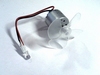 Mini generator with LED and propeller