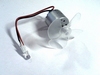 Mini stroomgenerator met LED en propeller