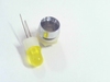 Ledholder with yellow 8mm led