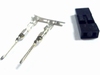 Header krimp plug male 2 pin