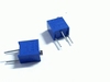 Precisie instelpotentiometer 100K staand topadjust