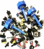Grabbag with assortment of different switches +/- 75 pieces
