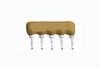Resistor array 4 x 27 ohm - 5 pins