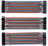 Complete set (3x40) jumper wires voor breadboard