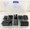 Assortment IC sockets 66 pieces in box