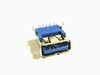 USB standard bus serie A for PCB 9 pins