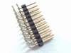 Double header 2x10 pins - 2.54mm bended