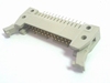 Header male connector 2x13 pins recht