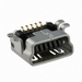 USB mini-B voor printmontage SMD