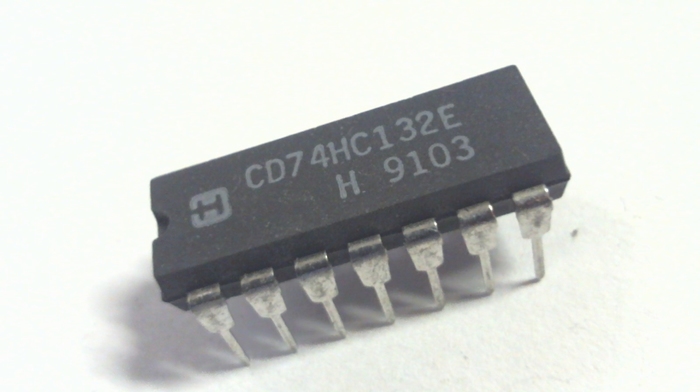 10X 74HC132N Quad 2 i/p NAND gate 74HC132N DIP14