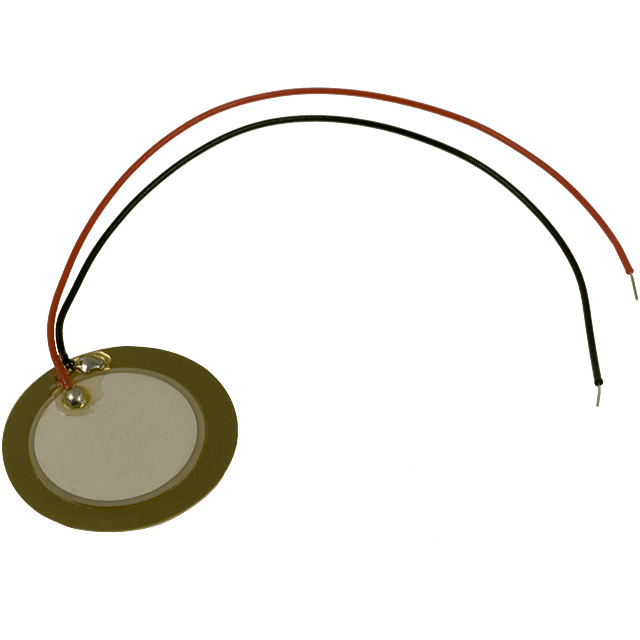 Piezo element met draden