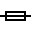 electronica symbool voor Ferriet kraal